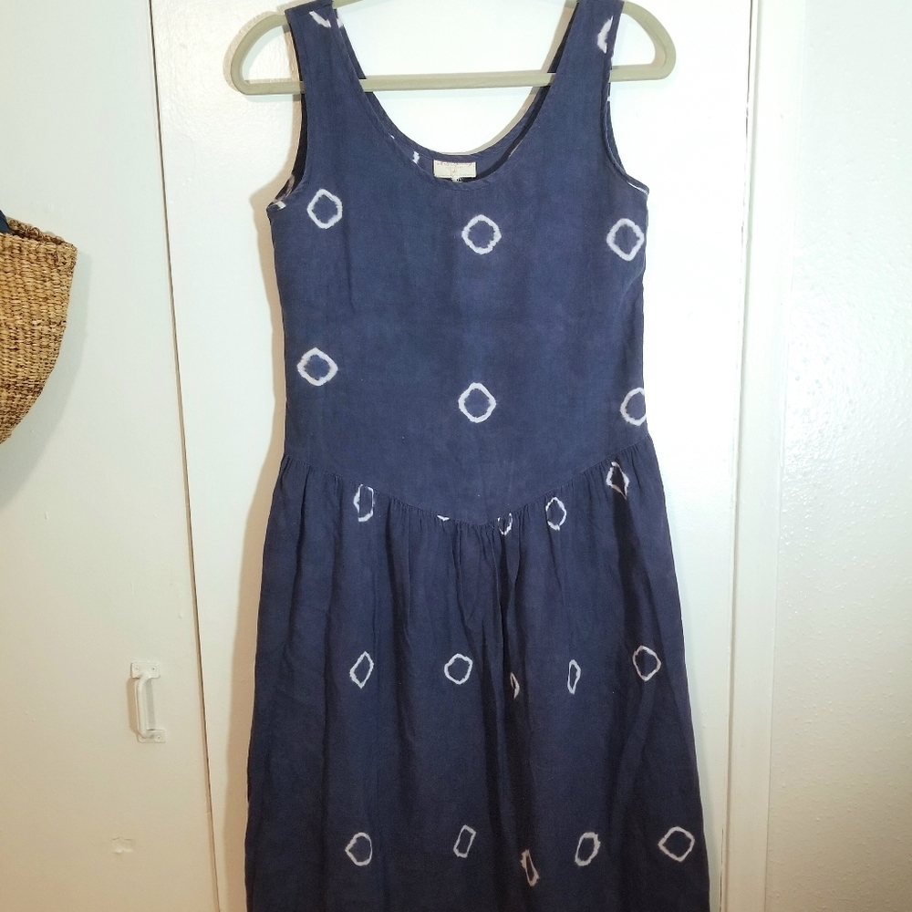 Vintage Indigo Dress
